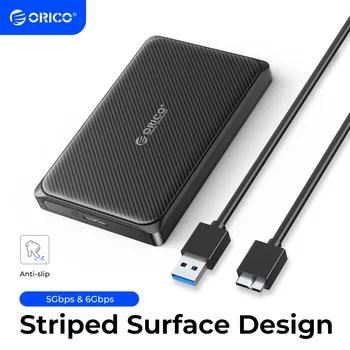 ORICO Mrico-B 2,5-дюймовый корпус для жесткого диска SATA к USB3.0 5 Гбит/с и 6 Гбит/с Внешний корпус жесткого диска для ПК PS5