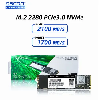 OSCOO SSD Nvme Ssd Жесткий диск 1 ТБ 512 ГБ M.2 2280 PCIe Gen 3.0x4 Внутренние твердотельные накопители Жесткий Диск для ПК Ноутбук Настольный