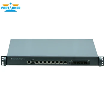 Partaker F8 1U Брандмауэр ПК-маршрутизатор с процессором I3 4160 I5 4430 I7 4770 8 Портов Gigabit Lan 4 SPF pfSense ROS