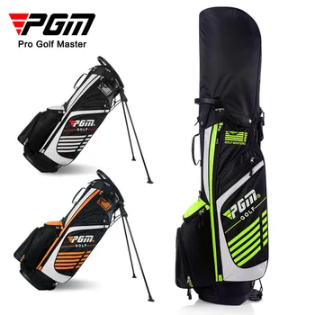 PGM Мужская Женская Портативная сумка-подставка для гольфа с подтяжками, Подставка для кронштейна, Легкая сумка для гольфа, сумка для клюшки для гольфа для взрослых QB027