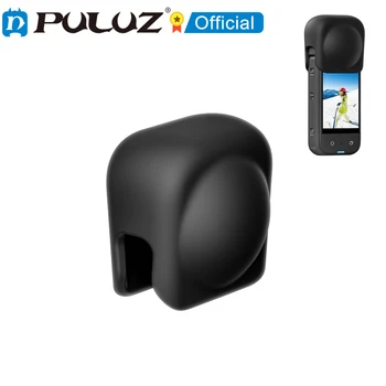 PULUZ для Insta360 X3 Силиконовая защитная крышка объектива для спортивных экшн-камер Insta360 X3 Аксессуары