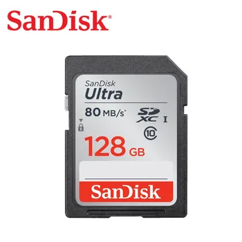 SanDisk SD-карта 128 ГБ 64 ГБ 32 ГБ 16 ГБ microSDHC SDXC UHS-I Карта Памяти micro SD Карта TFsd Карта 80 МБ/с. Class10 U3 Для камеры SDUNC