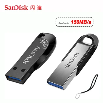 SanDisk USB Stick 3,0 Ключ USB Флэш-накопитель 128 ГБ 64 ГБ 32 ГБ Флешки Флешки USB Pen Disk Flashdrive 256 ГБ 512 ГБ Памяти для ПК