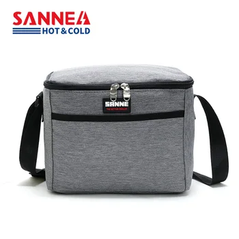 SANNE 8L Модная Изолированная Термальная сумка для Ланча с Рисунком, Водонепроницаемая Портативная Изолированная сумка-холодильник, может переносить еду и напитки в сумке для ланча