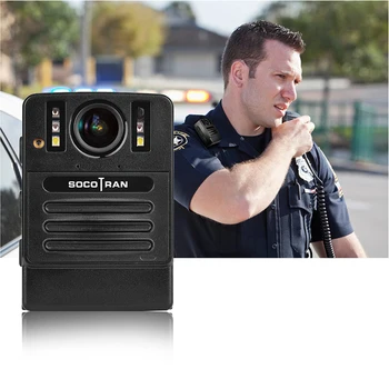 SOCOTRAN DSJ-S9 HD Видеорегистратор для правоохранительных органов в режиме реального времени, полицейская видеокамера с 2-дюймовым ЖК-дисплеем, разрешением 2304x1296P, памятью 16 ГБ