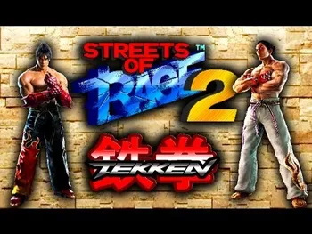 Streets of Rage 2 Версия TEKKEN 16-битной Игровой карты MD Gensis