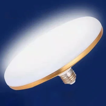 UFO светодиоды Освещают Лампу Светодиодной Лампой Супер Яркий Светодиод E27 12 Вт 15 Вт 20 Вт 30 Вт 220 В Внутреннее Теплое Белое Освещение Настольные Лампы Гаражный Свет