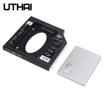 UTHAI T02 CD-ROM Привод SSD Жесткий диск Caddy Для ноутбука Внутренний корпус 2,5 дюймов SATA I II III Жесткий диск 9,5 мм/8,9 мм/9,0 мм SATA3