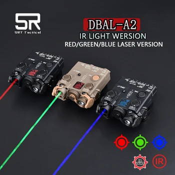 WADSN DBAL A2 ИК-Подсветка DBAL Двухлучевой Лазер в Красную, Зеленую, Синюю Точку, Сильный Световой Прицел для Разведки Оружия AR15