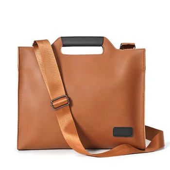 Weysfor Высококачественный Деловой мужской портфель из искусственной кожи для ноутбука, мужская кожаная сумка-мессенджер, деловое портфолио для документов