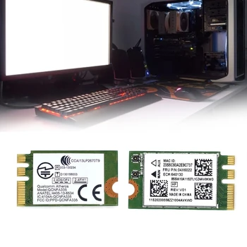 Wi-Fi карта QCNFA335 FRU 04X6022 Беспроводная для Lenovo G40-70 G40-80 G50-80 B40-80 Z40-70 E455 E555 NFA335.2-NGFF