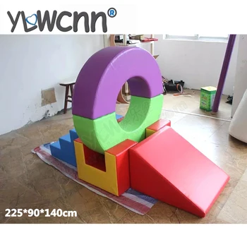 YLWCNN Индивидуальный цвет и размер Детский мягкий игровой набор Детское мягкое оборудование Игрушки для раннего развития Мягкая игровая площадка S20
