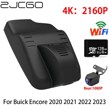 ZJCGO 2K 4K Автомобильный Видеорегистратор Dash Cam Wifi Передняя Камера заднего Вида 2 Объектива 24h Парковка для Buick Encore 2020 2021 2022 2023