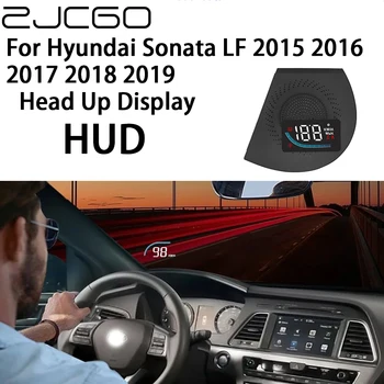 ZJCGO Авто HUD Автомобильный Проектор Сигнализации Головной Дисплей Спидометр Лобовое Стекло для Hyundai Sonata LF 2015 2016 2017 2018 2019
