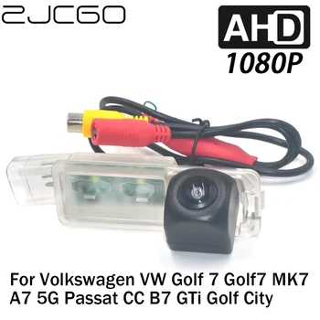 ZJCGO Вид Сзади Автомобиля Обратный Резервный Парковочный AHD 1080P Камера для Volkswagen VW Golf 7 Golf7 MK7 A7 5G Passat CC B7 GTi Golf City