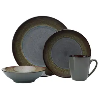 ® Набор керамической посуды Monroe Gray из 16 предметов