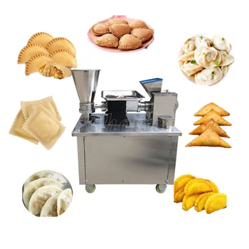 Автоматическая машина для приготовления Клецек Коммерческая машина для приготовления Самосы из нержавеющей Стали Spring Roll Empanada Gyoza Maker
