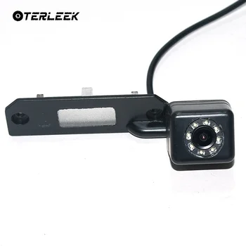 Автомобильная камера заднего вида с 8 светодиодными источниками света, Парковочная система камеры заднего вида высокой четкости, автоматический объектив для получения изображения