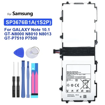 Аккумулятор для планшета 7000 мАч SP3676B1A (1S2P) Для Samsung GALAXY Note 10,1 GT N8000 N8010 N8020 GT P7500 P7510 Tab 2 GT P5100