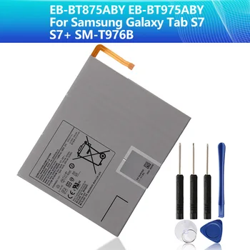 Аккумулятор для планшета EB-BT975ABY EB-BT875ABY для Samsung Galaxy Tab S7 + SM-T976B S7, сменный аккумулятор 9800 мАч