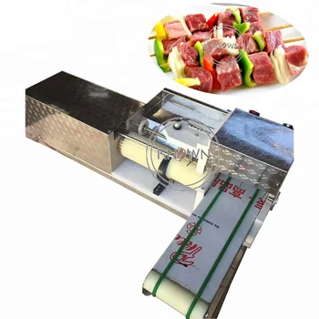 Бамбуковая машина для Изготовления Шампуров Электрическая Мясная Шариковая Машина для приготовления овощных шашлыков для продажи Подставка для кебаба по индивидуальному заказу