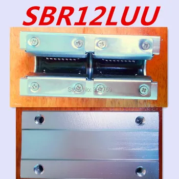 Бесплатная доставка SBR12LUU 12 мм линейный шарикоподшипниковый блок фрезерного станка с ЧПУ