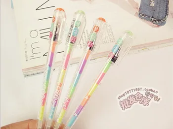 Бесплатная доставка, ручка для создания маркеров, 6 цветов, оригинальные канцелярские принадлежности