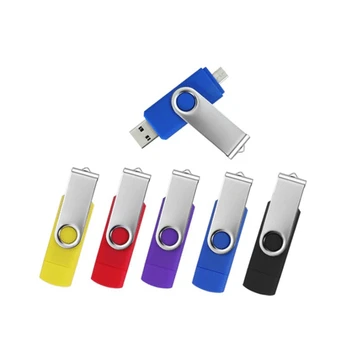 Бесплатный логотип USB 2.0 Micro USB Stick Пользовательский ЛОГОТИП Двойного Назначения OTG Флэш-Накопитель Pen Drive 4gb 8gb 16gb 32gb 64gb Флешка Для Телефона TV