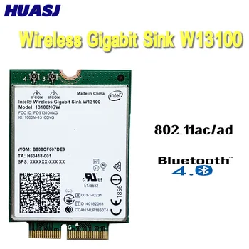 Беспроводная док-станция Intel Wireless Gigabit fregadero W13100 13100NGW WiGig (802.11ad) для NGFF M.2 4230 adaptador WiFi + BT4.0