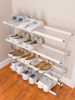 Бытовая простая вешалка для обуви, многослойная вешалка для тапочек в ванной, вешалка для сандалий, сушилка для обуви у входа