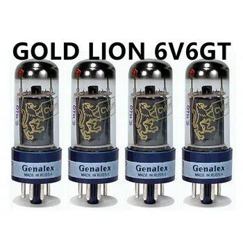 Вакуумная трубка GOLD LION 6V6GT Заменит 6P6P 6V6GT 6F6 Заводской тест и подбор