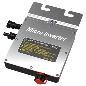 Водонепроницаемый солнечный инвертор Micro Gird Tie мощностью 260 Вт с линейной связью