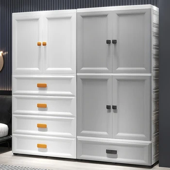 Выдвижной шкаф, Белый шкаф для хранения одежды, Шкаф в корейском стиле, Подставка для парфюмерии, сумка Szafy Do Sypialni, Скандинавская мебель, Спальня
