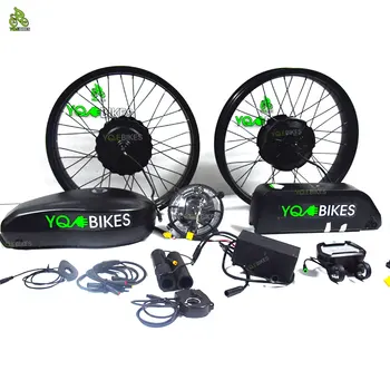 Горячая продажа DIY Аккумулятор большой емкости 60Ah Мощностью 3000 Вт Ebike 73 RX S2 Аксессуары Комплект для переоборудования двухмоторного велосипеда для сборки