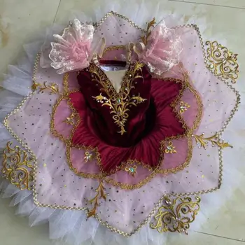 Детская Профессиональная Балетная юбка, Балет для девочек 