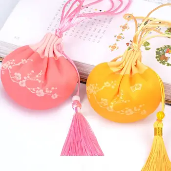 Детская сумка для волос Lanugo, Украшение Hanfu, Карман из ткани Han, Сумка для хранения ювелирных изделий, сумка в китайском стиле, карман на шнурке