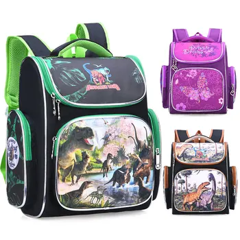 Детские школьные сумки для девочек и мальчиков, Ортопедический школьный рюкзак, детские рюкзаки для начальной школы, Мультяшные рюкзаки mochila infantil
