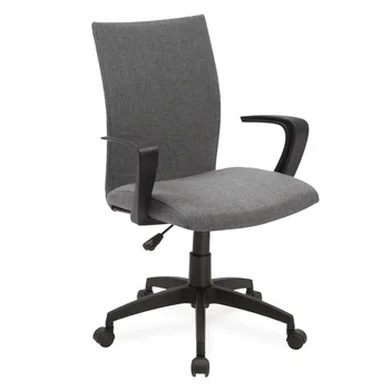 Дизайнерский офисный стул Apostrophe серого цвета