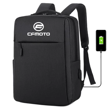 Для Cfmoto Логотип 2023, Новый водонепроницаемый рюкзак с USB-зарядкой, мужской рюкзак для деловых поездок