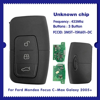Для Ford Mondeo Focus C-Max Galaxy 2005 + 3M5T-15K601-DC 433 МГц 1698112 Бесключевой Go CN018048
