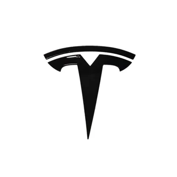 Для Tesla Модель 3/Y, Сменная передняя и задняя наклейка с эмблемой, Модификация внешнего вида 2022, Новый дизайн, 2 шт.