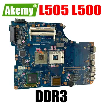 Для TOSHIBA Satellite L500 L505 Материнская плата ноутбука DDR3 KSWAA LA-4982P K000092130 GL40 Бесплатный процессор