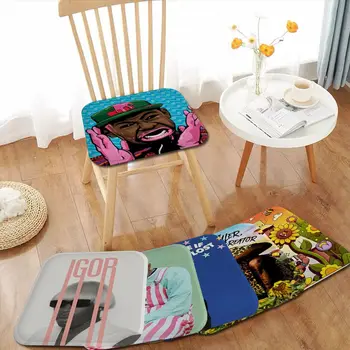Домашняя квадратная плюшевая подушка Tyler The Creator, мягкий удобный коврик для сиденья размером 50x50 см