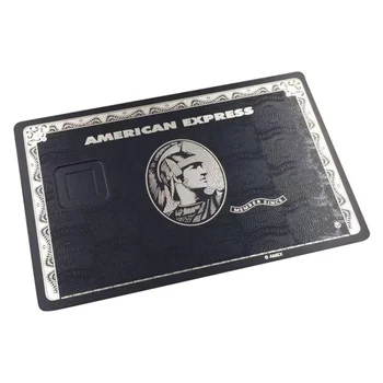 Доступны лазерные матовые металлические кредитные карты Visa с магнитной полосой и чиповой канавкой, поддерживающие печать личного имени