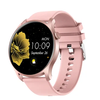 Женские смарт-часы с сенсорным экраном, спортивные водонепроницаемые, для отслеживания сердечного ритма, фитнес-трекер, Bluetooth, мужские умные часы для телефона Android iOS