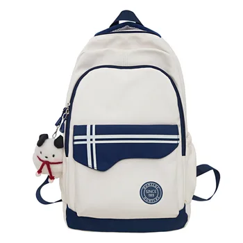 Женский рюкзак для студенток колледжа, школьная сумка для девочек-подростков, нейлоновый корейский рюкзак