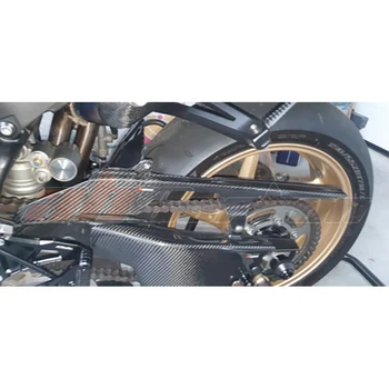 Защита задней цепи От Грязи, Панель Обтекателя Капота Yamaha R1 2009 - 2014 Полностью из углеродного волокна 100%