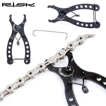 Инструмент для велосипедной цепи RISK Mini Mountain Bike Chain Quick Link Велосипедный Ключ Для снятия зажима Цепи MTB RL216