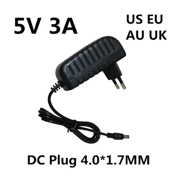 Источник питания 5V 3A для Orange Pi PC/Plus DC 4,0 мм Адаптер зарядного устройства ЕС США для Orange Pi PC Plus 2