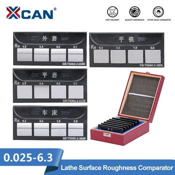 Компаратор шероховатости поверхности XCAN Стандартный набор инструментов для измерения токарного станка с ЧПУ Ra 0,025-6,3